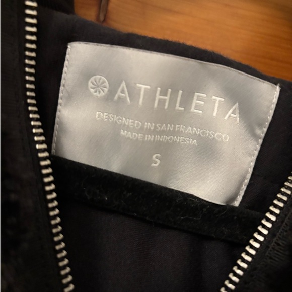 Athleta Black Ritual Zip-Up Hoodie Jacket Size S New Condition - Picture 4 of 11